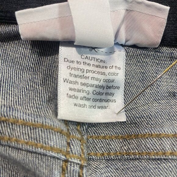 ISABEL MATERNITY Jeans Low Rise Bootcut Under Belly Stretch Denim Womens 8 Blue - Picture 5 of 8